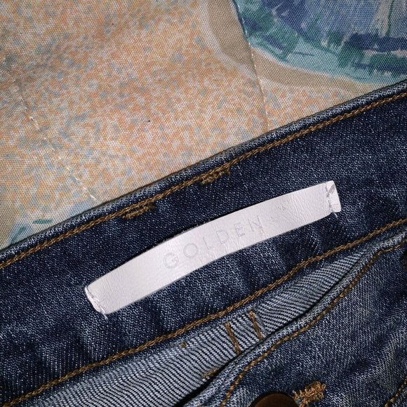 NWT Golden Denim Jeans: Snake and Roses W38 L34 - Picture 5 of 7